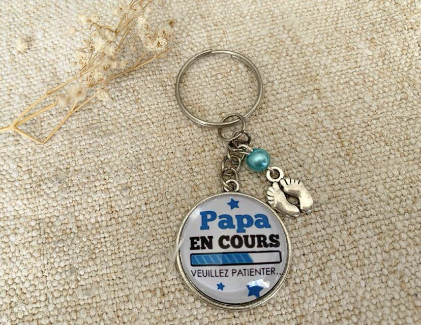 Porte clé papa en cours ...