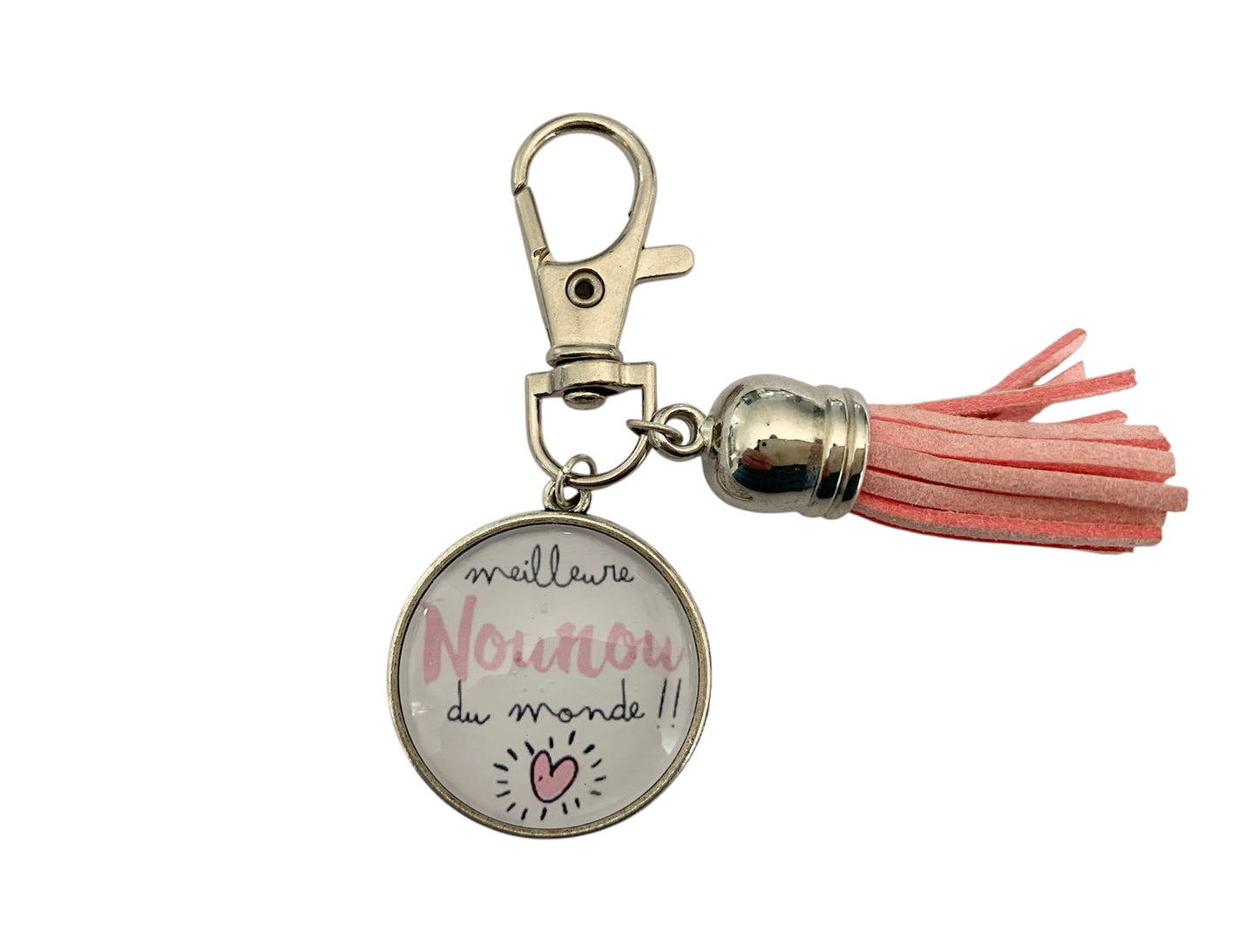 porte clé super nounou, cadeau fin d'année, meilleure nounou du monde