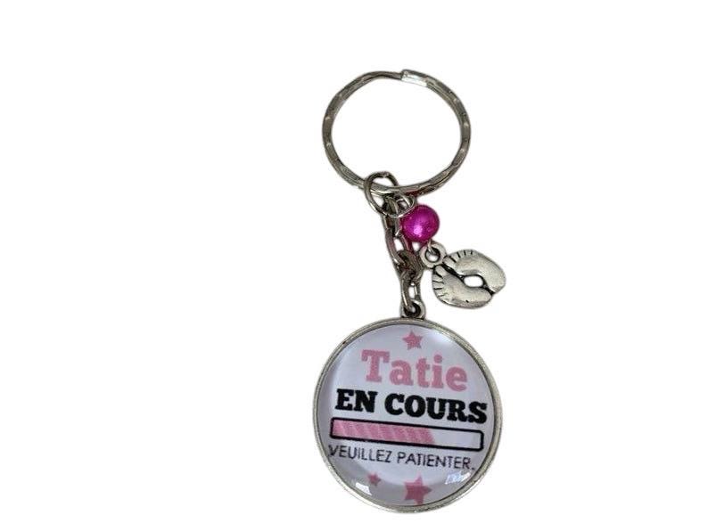 porte clé tatie en cours .... veuillez patienter ; annonce naissance