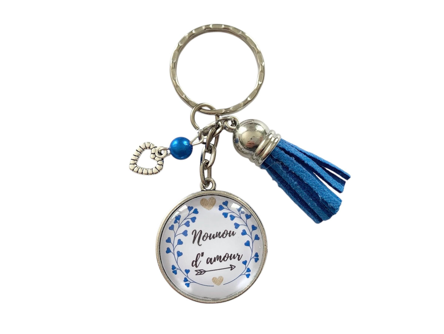 porte clé super nounou, cadeau fin d'année, nounou d’amour