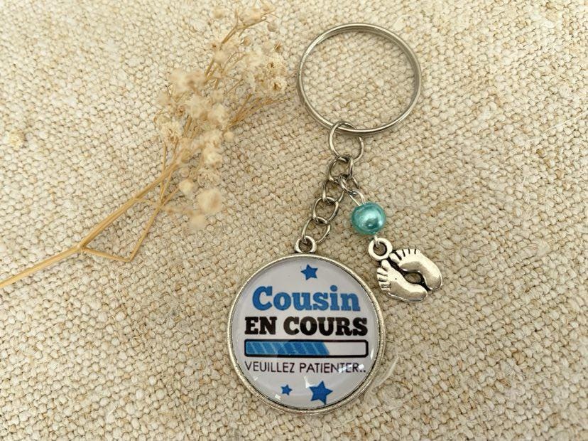 Porte clé cousin en cours ....