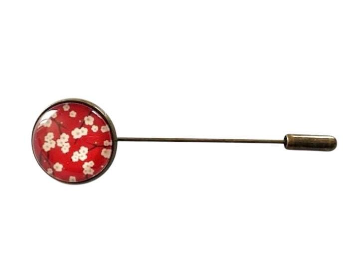 Broche cabochon pour gilet, cardigan, foulard, petites fleurs