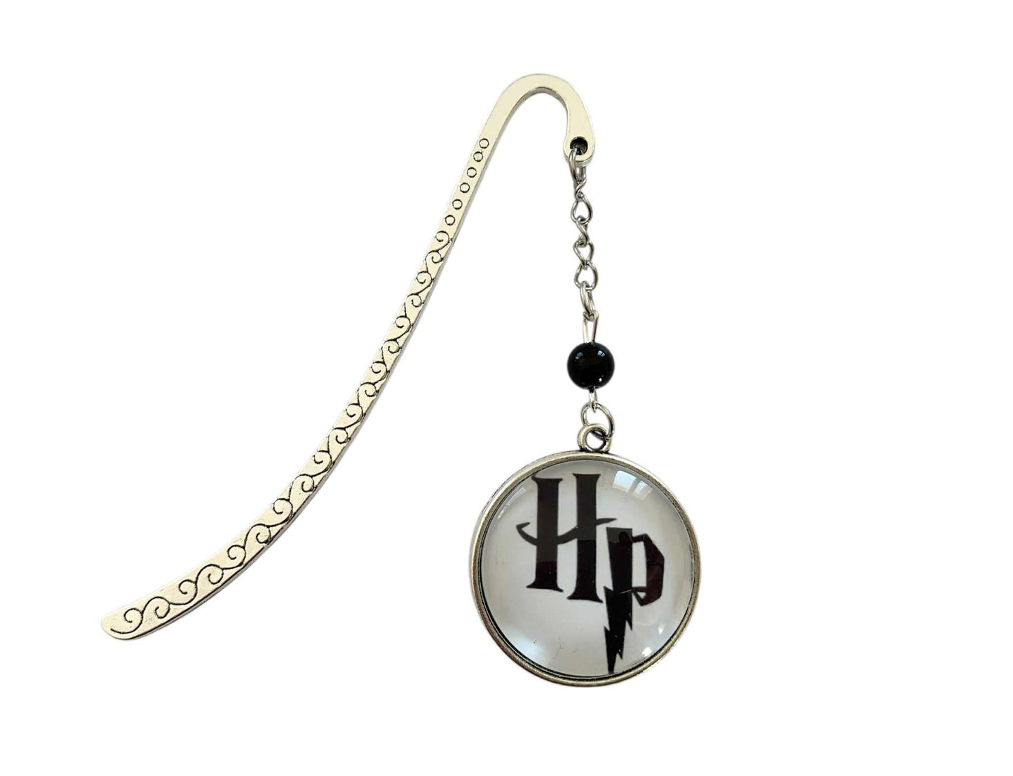 Marque page cabochon en verre, Harry P