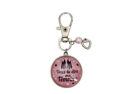porte clé veux tu être mon témoin ?