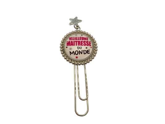 Cadeau maitresse, trombone, marque page, meilleure maitresse du monde