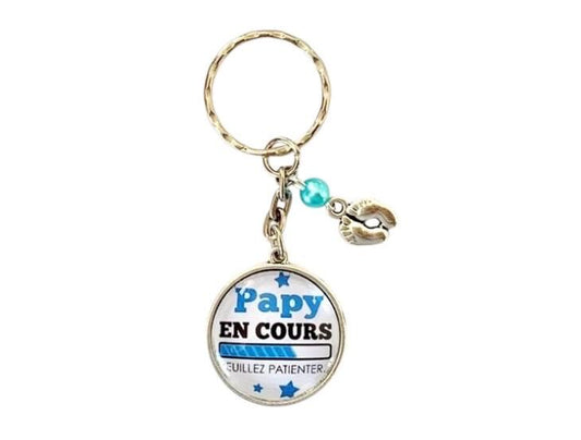 Porte clé papy en cours ....