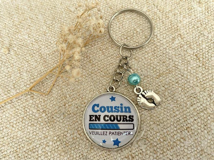 Porte clé cousin en cours ....