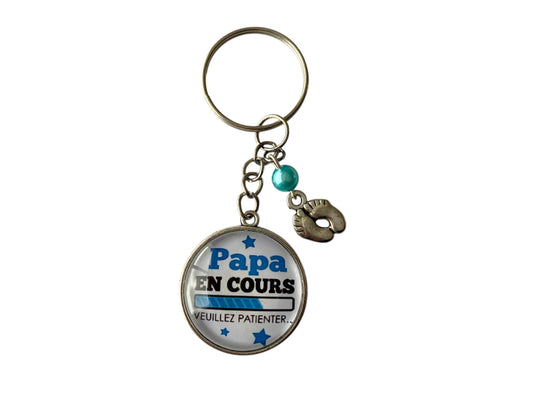 Porte clé papa en cours ...