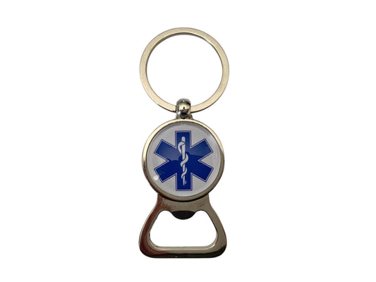porte clé décapsuleur pour ambulancier